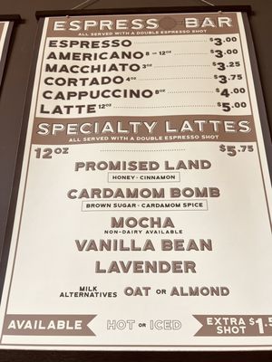 Menu photo 2 Rising Star Coffee Roasters Shaker Heights, OH Menu photo 2 Rising Star Coffee Roasters Shaker Heights, OH