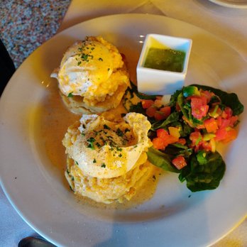 Cheever's Cafe - Shrimp rosoto with poached eggs - New American Near Me - Oklahoma City, Oklahoma Cheever's Cafe - Shrimp rosoto with poached eggs - New American Near Me - Oklahoma City, Oklahoma