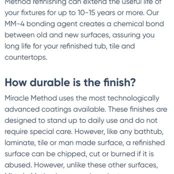 Miracle Method of Miami North - Again this is what they advertise! - Refinishing Services Near Me - Davie, Florida Miracle Method of Miami North - Again this is what they advertise! - Refinishing Services Near Me - Davie, Florida