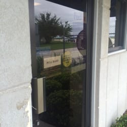 Real front door, hard to open!