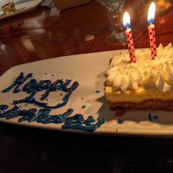 Cafe Gabbiano - Birthday Key Lime pie! - Italian Near Me - Sarasota, Florida Cafe Gabbiano - Birthday Key Lime pie! - Italian Near Me - Sarasota, Florida