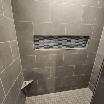 Blueboard Remodeling - Long niches on shower walls allways look great. - General Contractors Near Me - Boise, Idaho