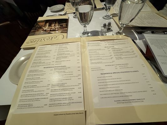 Menu photo 1 Celestino Restaurant Pasadena, CA