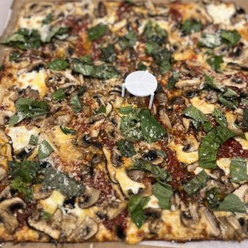 Rome To Brooklyn Pizza - Mushroom grandma pie - Pizza Near Me - Brooklyn, New York Rome To Brooklyn Pizza - Mushroom grandma pie - Pizza Near Me - Brooklyn, New York