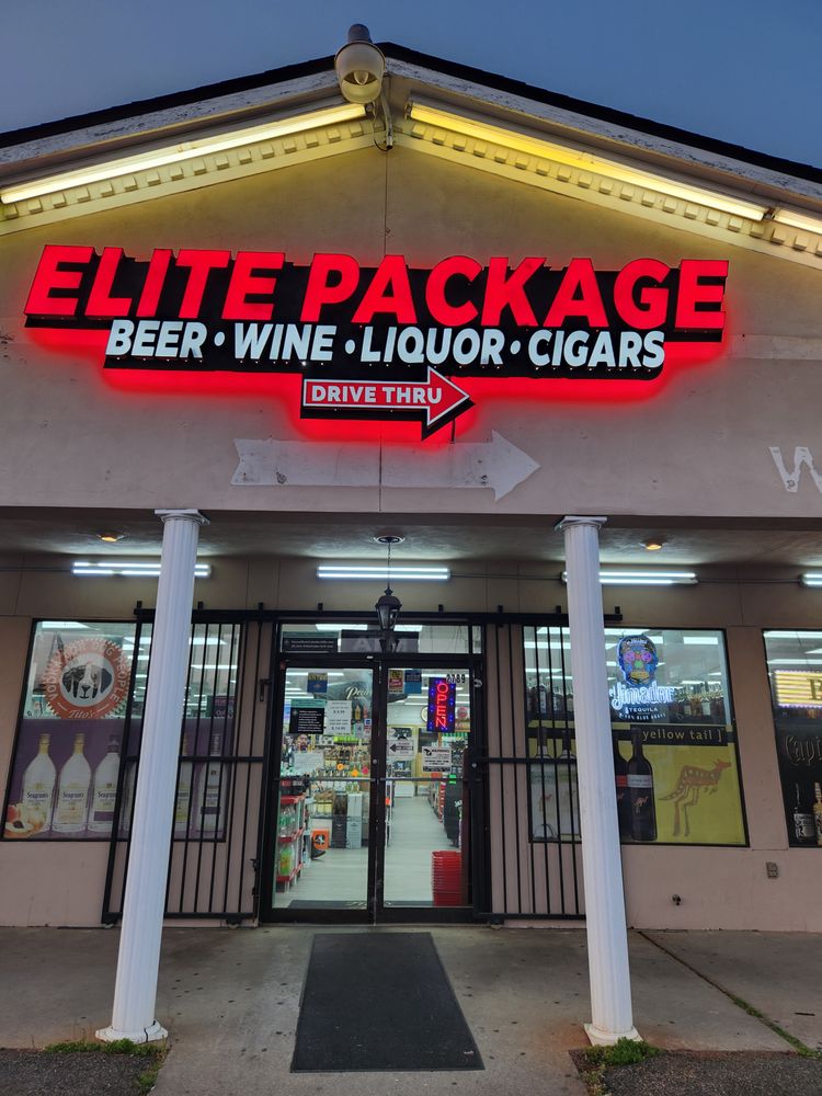 Elite Package Store Logo