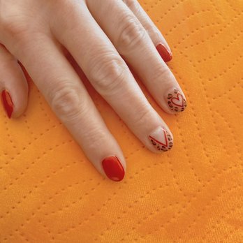 Nails By JoLe - Hand-painted leopard - Nail Salons Near Me - Newport Beach, California