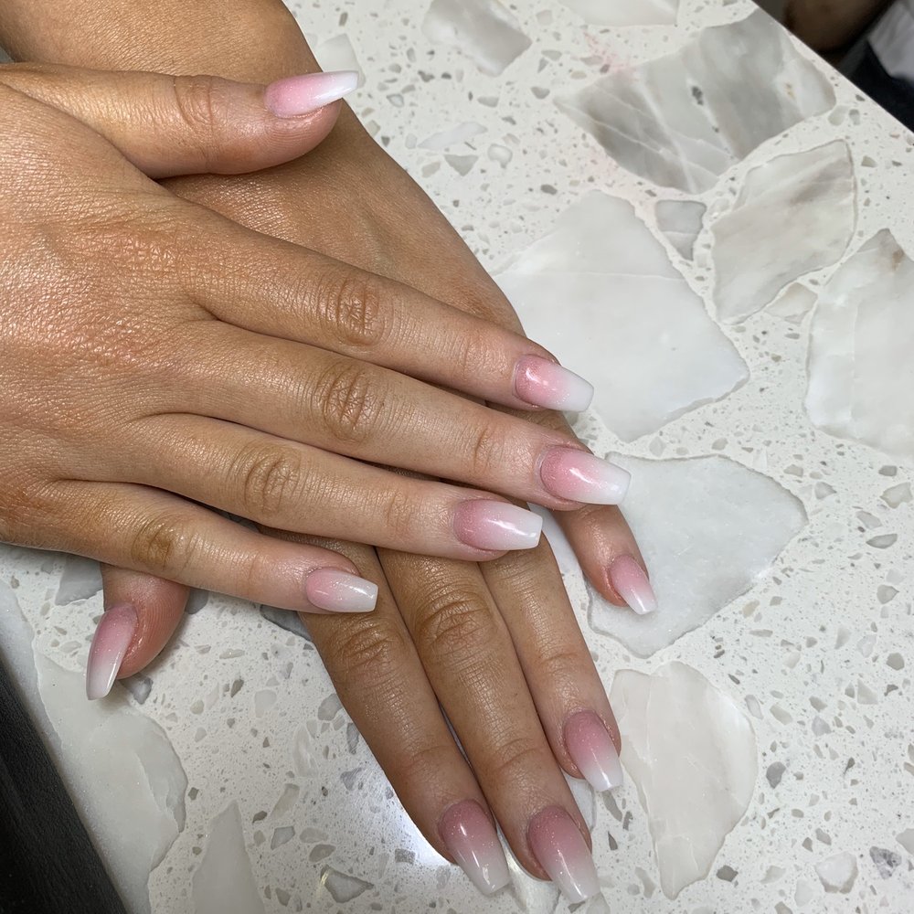 PKN Day Spa - Coffin ombré nails - Day Spas Near Me - Austin, Texas PKN Day Spa - Coffin ombré nails - Day Spas Near Me - Austin, Texas