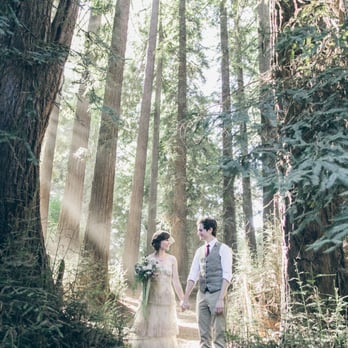 Gather West Photography - Magical redwood forest ceremony! - Event Photography Near Me