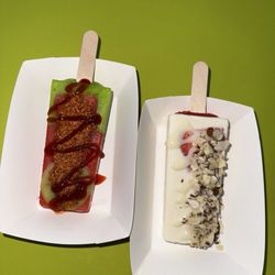 Strawberry kiwi and cheesecake