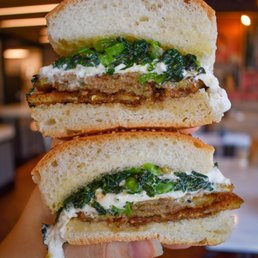 Honey Eggplant Sandwich