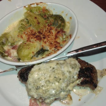 LongHorn Steakhouse - Small steak with blue cheese and the brussels sprouts - Steakhouses Near Me - Charleston, West Virginia
