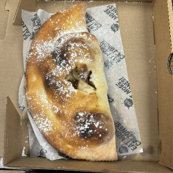 Sauce on the Side - Dessert Calzone - Nutella(R) Banana - Italian Near Me - Chesterfield, Missouri Sauce on the Side - Dessert Calzone - Nutella(R) Banana - Italian Near Me - Chesterfield, Missouri