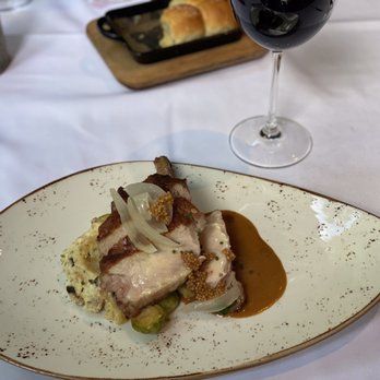 Artisanal Restaurant - Heirloom Breed Pork Chop - New American Near Me - Banner Elk, North Carolina Artisanal Restaurant - Heirloom Breed Pork Chop - New American Near Me - Banner Elk, North Carolina