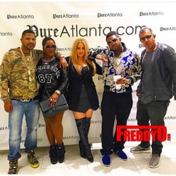 Pure Atlanta - Pre Madonna, her husband and Lil Scrappy at Pure Atlanta with Coogi Creative Director Willie Escoe and Lizzie Pure.