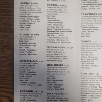 Mole Mole - Menu - Mexican Near Me - Poughkeepsie, New York