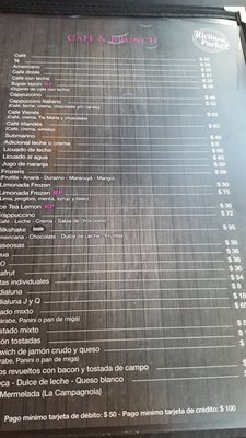 Menu photo 7 Richard Parker Buenos Aires, C Menu photo 7 Richard Parker Buenos Aires, C