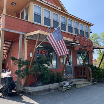 Augusta Seafood - On a corner inside this classic gem with apartments above. Three picnic benches outside to eat. - Grocery Near Me - Augusta, Maine