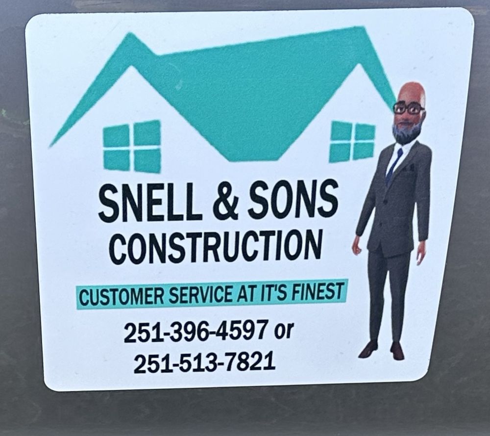 Slide of Snell & Sons Construction