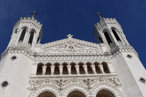 Basilica of Notre Dame of Fourvière by null