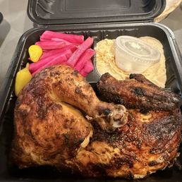 Half Chicken Plate