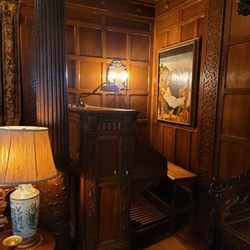 Vanderbilt Museum - The organ. The pipes run the entire length of the building.