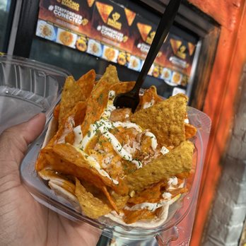 Nacho Bangers - A Nachobanger Made With Love  Beef Nacho Bangers - Fast Food Near Me - Baltimore, Maryland