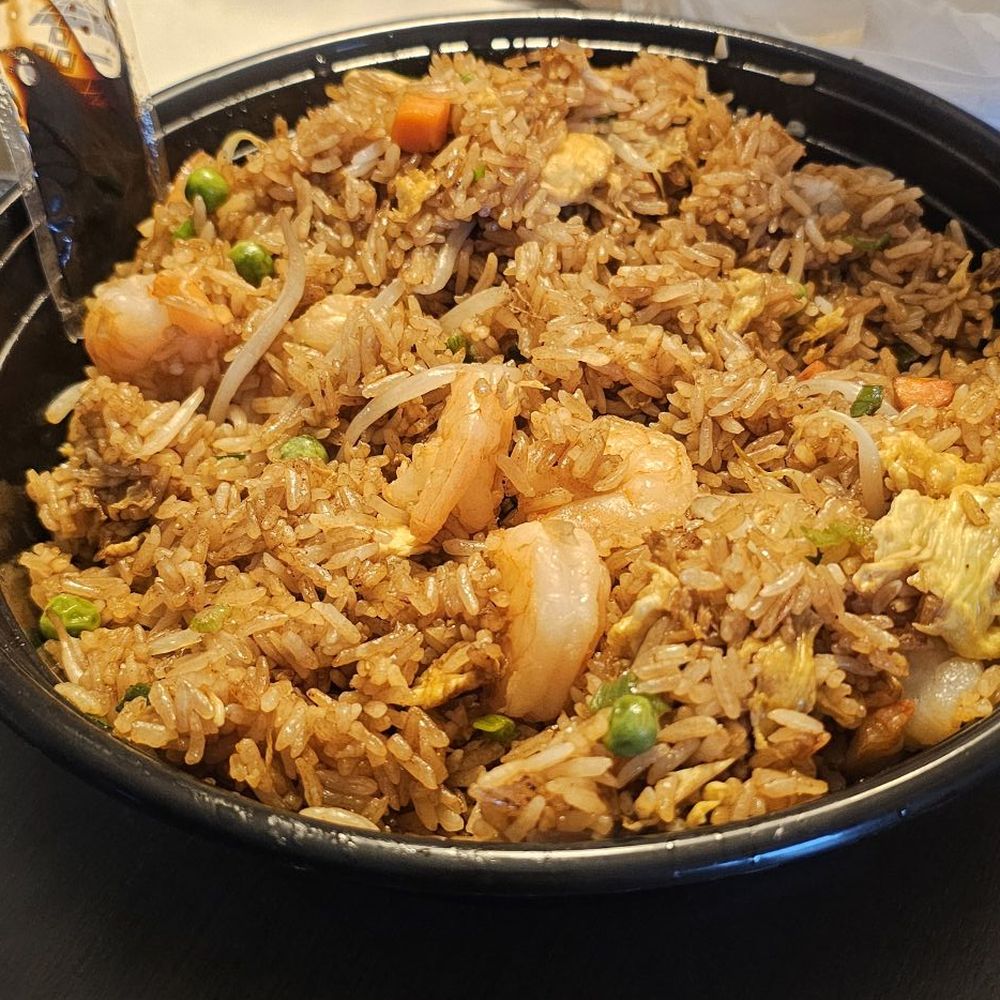 Shrimp fried rice Shrimp fried rice
