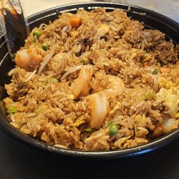 Shrimp fried rice Shrimp fried rice