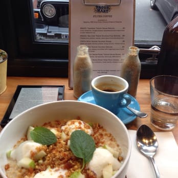 Proud Mary - Pear yoghurt candied walnut porridge. Delish! - Coffee & Tea Near Me - Collingwood, VIC Proud Mary - Pear yoghurt candied walnut porridge. Delish! - Coffee & Tea Near Me - Collingwood, VIC