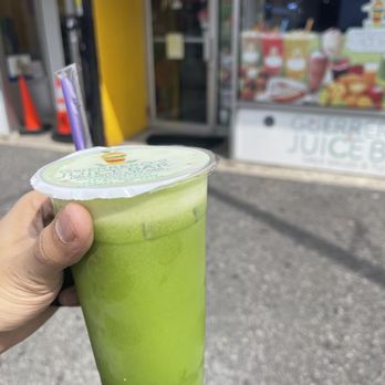 Guerrero's Juice Bar - Green Juice 6. Aloe, Ginger, Parsley, Cucumber, and Lime Juice - Juice Bars & Smoothies Near Me - Yonkers, New York Guerrero's Juice Bar - Green Juice 6. Aloe, Ginger, Parsley, Cucumber, and Lime Juice - Juice Bars & Smoothies Near Me - Yonkers, New York