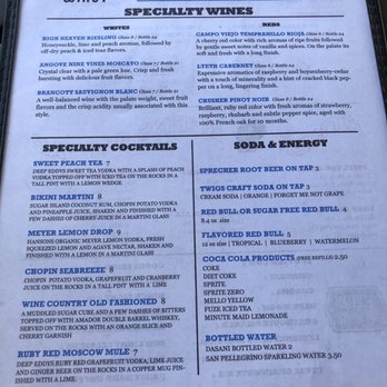 The Depot Restaurant - Drink menu - Gastropubs Near Me - Green Bay, Wisconsin
