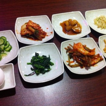 Miga - Side dishes were average, although the cucumber salad was pretty tasty. - Korean Near Me - Fremont, California Miga - Side dishes were average, although the cucumber salad was pretty tasty. - Korean Near Me - Fremont, California