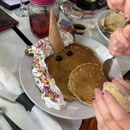 Unicorn pancake Unicorn pancake