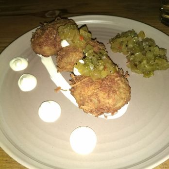 Panxa Cocina - Potato cheese cakes - Cocktail Bars Near Me - Long Beach, California