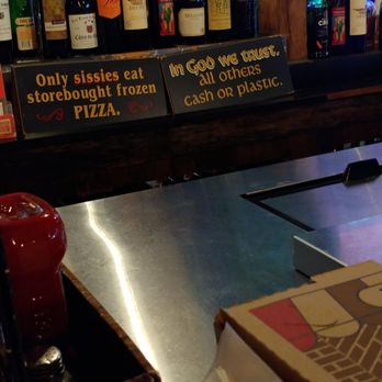 Nick's Place - Love these signs at the bar. - Sports Bars Near Me - Houston, Texas Nick's Place - Love these signs at the bar. - Sports Bars Near Me - Houston, Texas