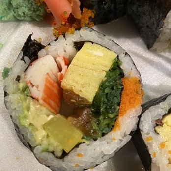 Suny Sushi - Futo Maki- Missing a few ingredients in each roll - Japanese Near Me - Annandale, Virginia