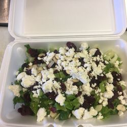 The Bagel Shack - Bagel shack salad with white balsamic