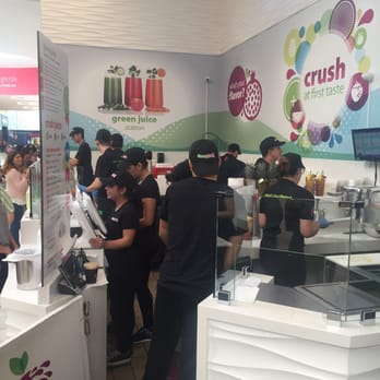 Green Crush - All these employees (about 14 of them) and it takes 20-30 mins for a $7, definitely not worth it. - Juice Bars & Smoothies Near Me - Cerritos, California Green Crush - All these employees (about 14 of them) and it takes 20-30 mins for a $7, definitely not worth it. - Juice Bars & Smoothies Near Me - Cerritos, California