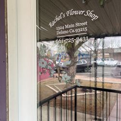 Rachel's Flower Shop - Front door