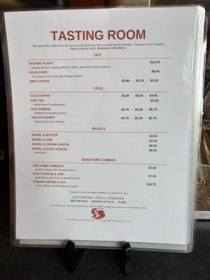 Menu photo 1 Hyperion Espresso Fredericksburg, VA Menu photo 1 Hyperion Espresso Fredericksburg, VA