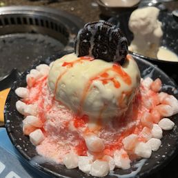 Strawberry bing soo Strawberry bing soo