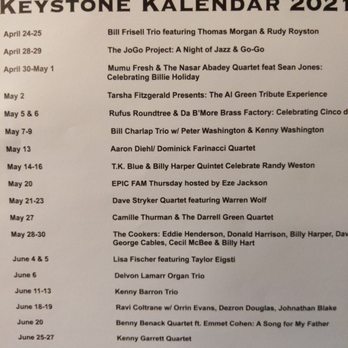 Keystone Korner - Summer calendar - Jazz & Blues Near Me - Baltimore, Maryland Keystone Korner - Summer calendar - Jazz & Blues Near Me - Baltimore, Maryland