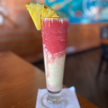 Fish Tales - Miami Vice from the bar . . . - Seafood Near Me - Galveston, Texas