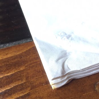 Bubba's SmokeHouse & Spirits - Napkins that were brought out already had stains on them... - Barbeque Near Me - Paso Robles, California