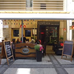 Szpilka Hobby Restaurant - Płotki piwne zbyt ciężkie, przesłaniają ogródek.