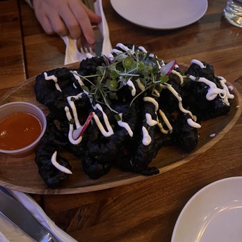 Mahsil - Black Calamari Fires - Korean Near Me - Queens, New York Mahsil - Black Calamari Fires - Korean Near Me - Queens, New York