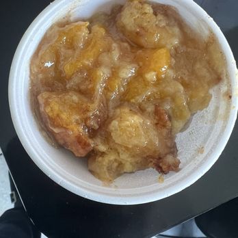 Cotton's Kitchen - Peach cobbler my all time favorite dessert did not disappoint. - Soul Food Near Me - Leesburg, Florida