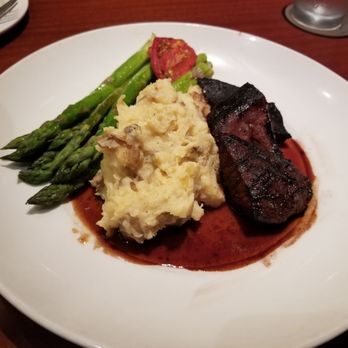 Seasons 52 - Flat iron steak....well done! - Wine Bars Near Me - Cherry Hill, New Jersey