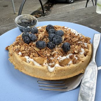 Rooted Coffee - Blueberry and lemon waffle - Coffee & Tea Near Me - Walnut Creek, California Rooted Coffee - Blueberry and lemon waffle - Coffee & Tea Near Me - Walnut Creek, California