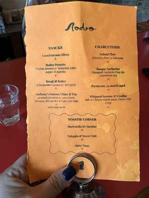 Menu photo 1 Rodeo Brooklyn, NY